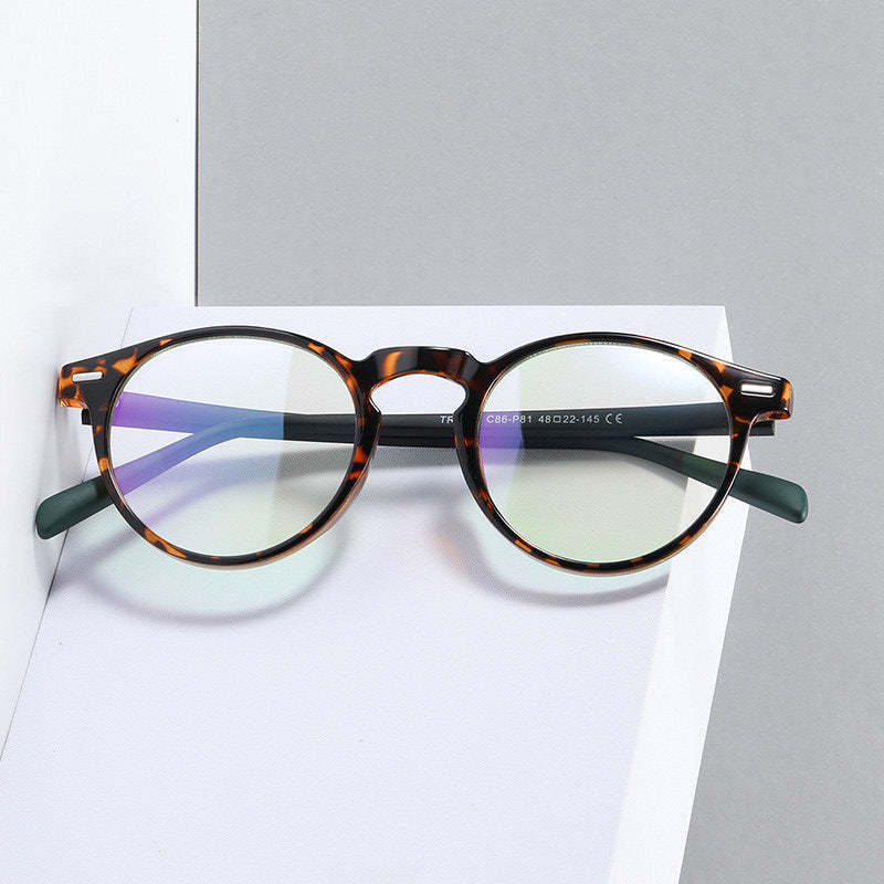 Retro blue light glasses
