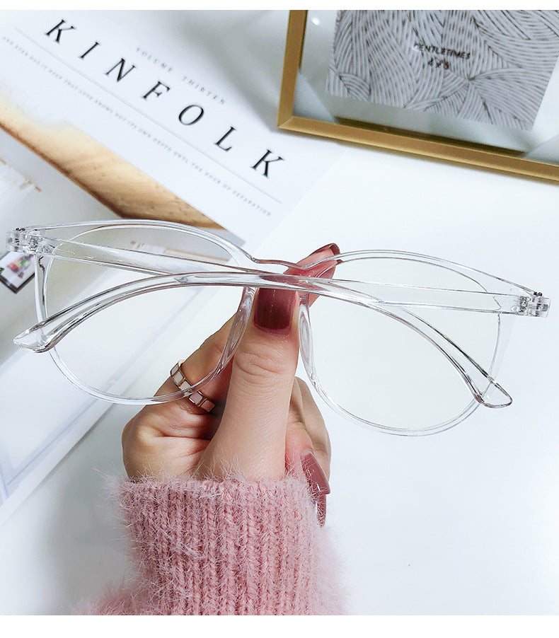 Large-frame Anti-blue Glasses