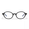 Hawksbill Oval Glasses Frame Women's Anti Blue-Ray