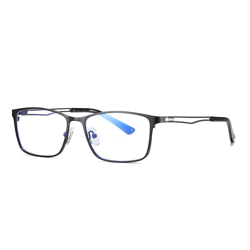 Men Anti-Blue Glasses Half Frame Glasses Frame