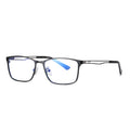 Men Anti-Blue Glasses Half Frame Glasses Frame
