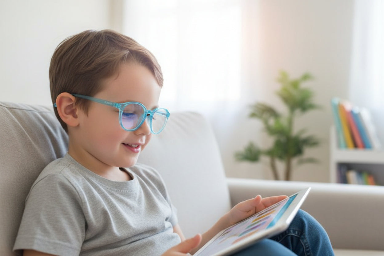 Children anti-blue light glasses
